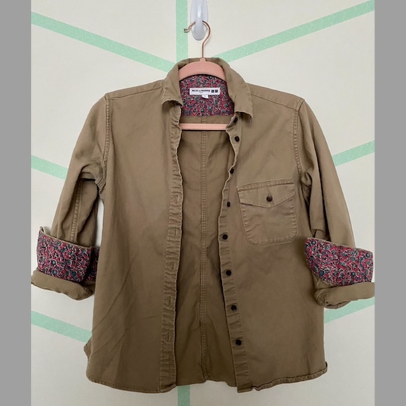 Uniqlo Ines De La Fressange S Button Collar Shirt - Picture 1 of 4
